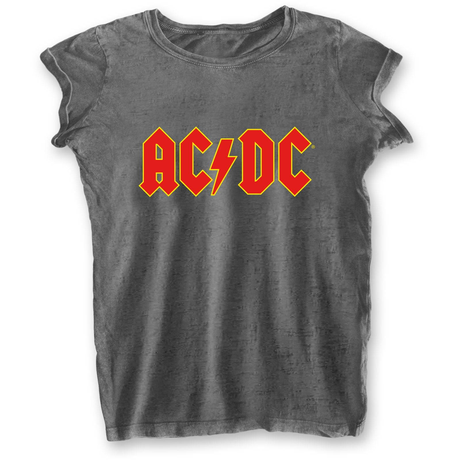 Image of Women's AC/DC T-Shirt , Logo Rock Off